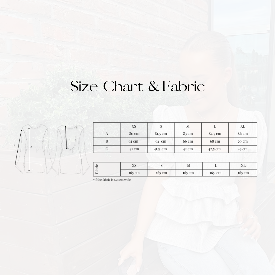 Open back long sleeve mini dress | Sewing pattern | Printable