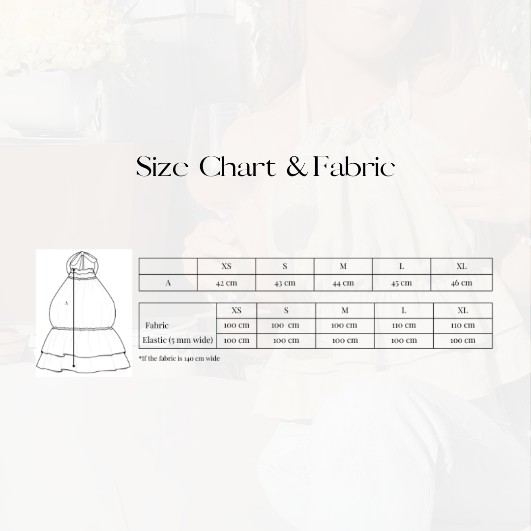 Summertop | Sewing pattern | Printable