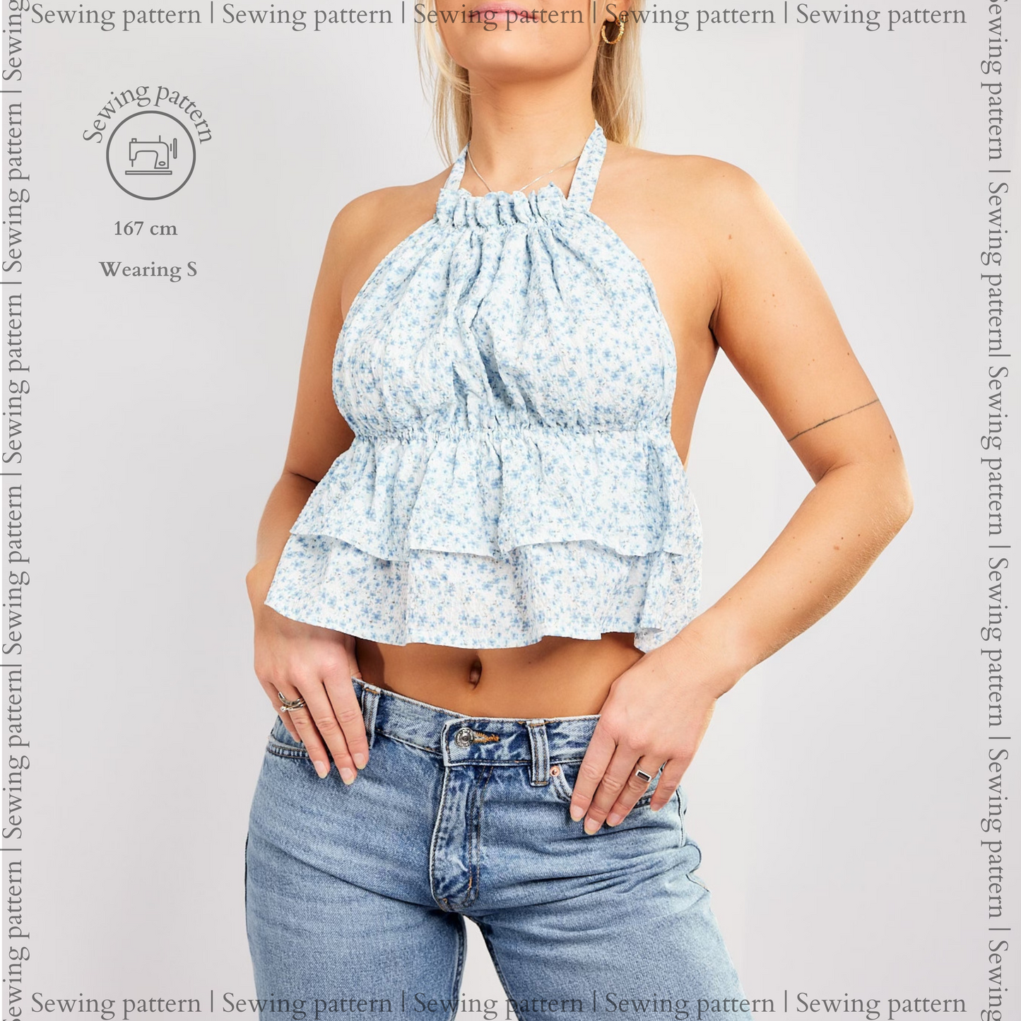 Summertop | Sewing pattern | Printable