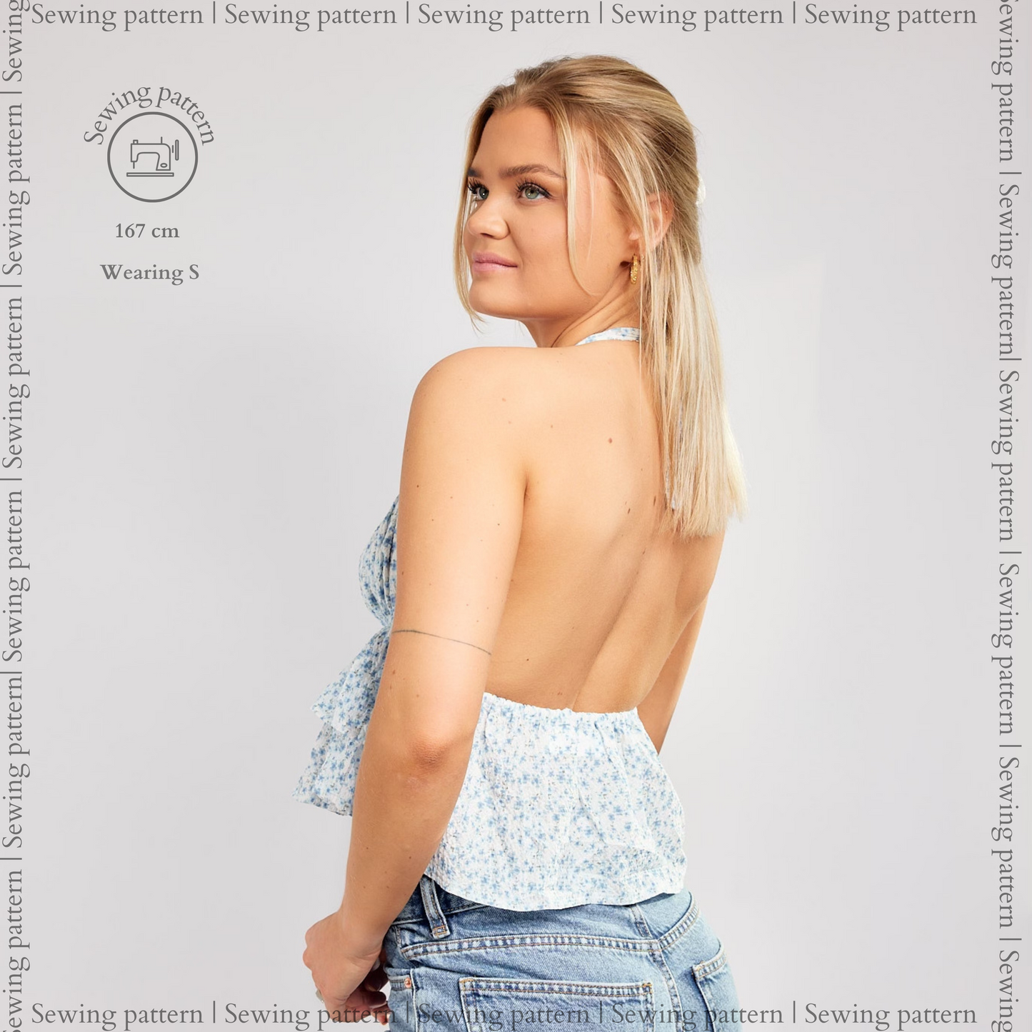 Summertop | Sewing pattern | Printable