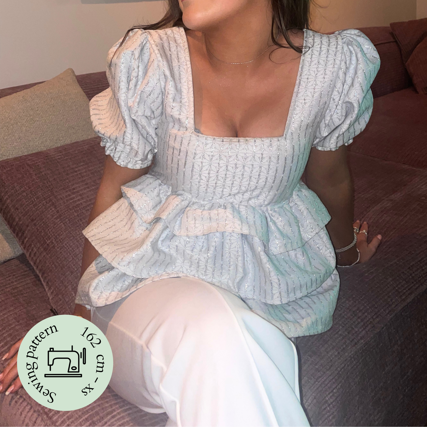 Ruffle Top | Sewing pattern | Printable (NEW)