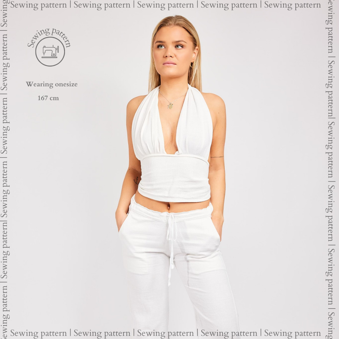 Halterneck | Sewing pattern | Non printable