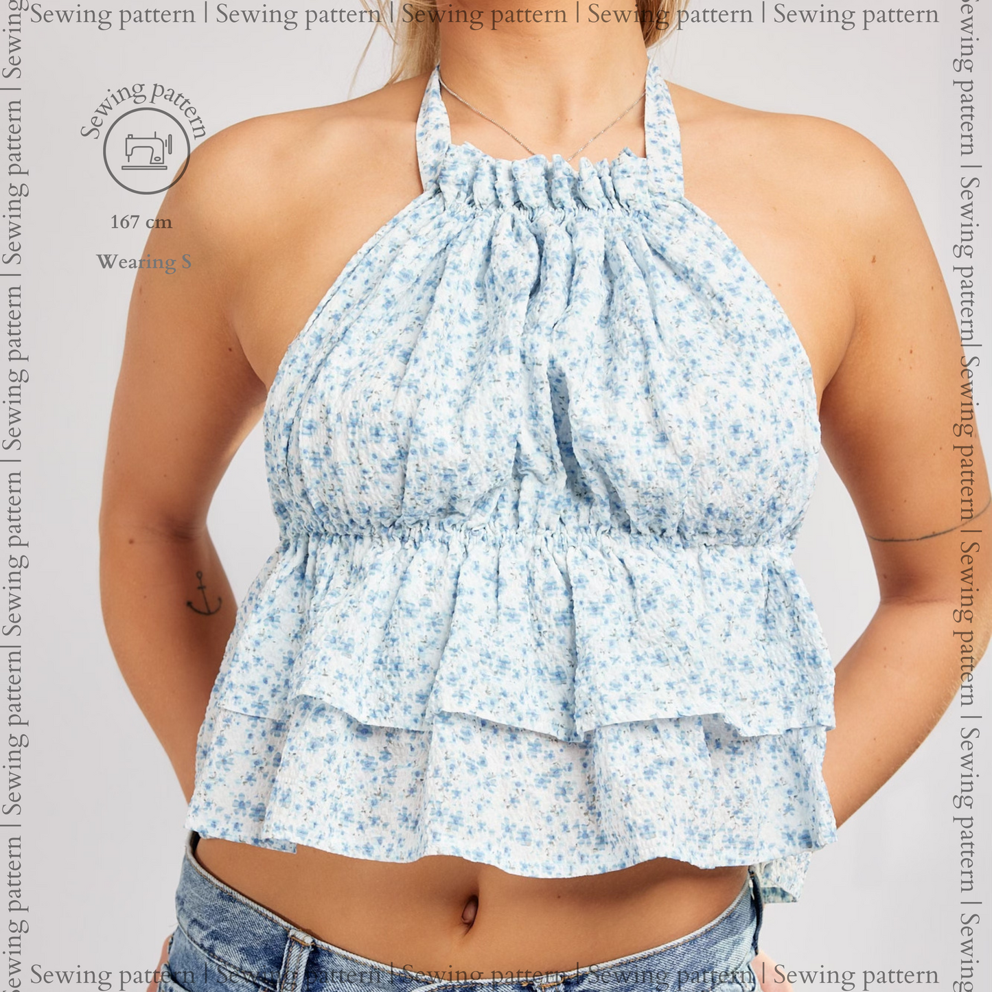 Summertop | Sewing pattern | Printable