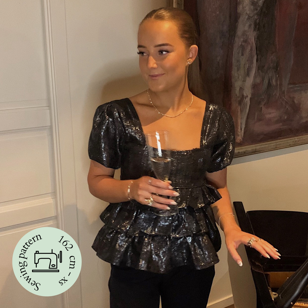 Ruffle Top Sewing Pattern Printable New Footestudio