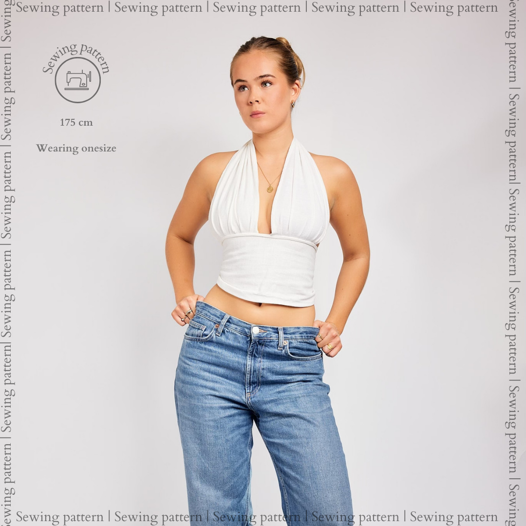 Halterneck, Sewing pattern